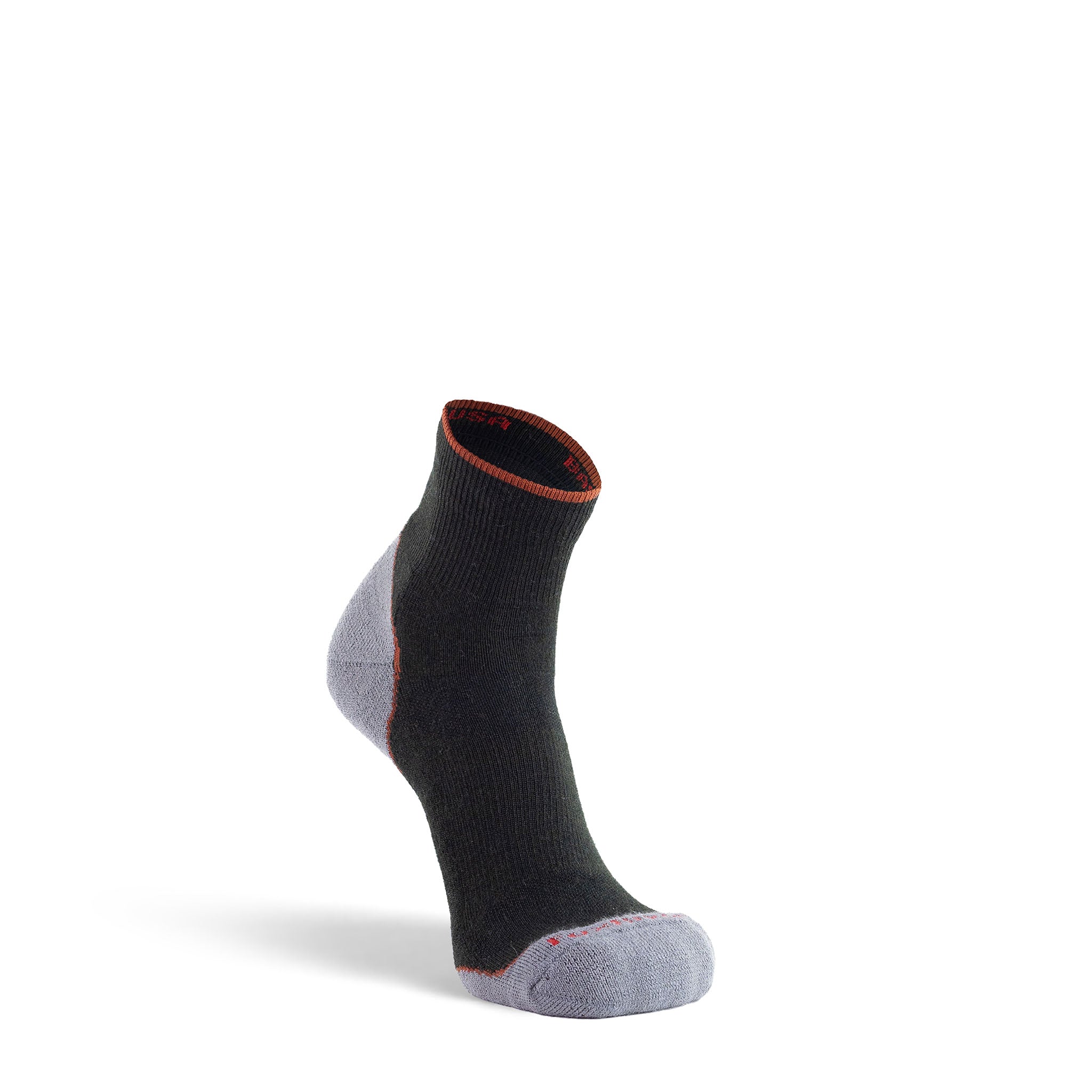 Men's Basecamp 2.0 Lightweight Quarter Crew Hiking Sock