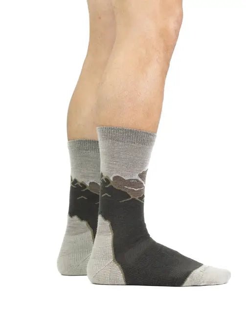 Men's Sumter Lightweight Crew Hiking Sock Olive Medium - Fox River