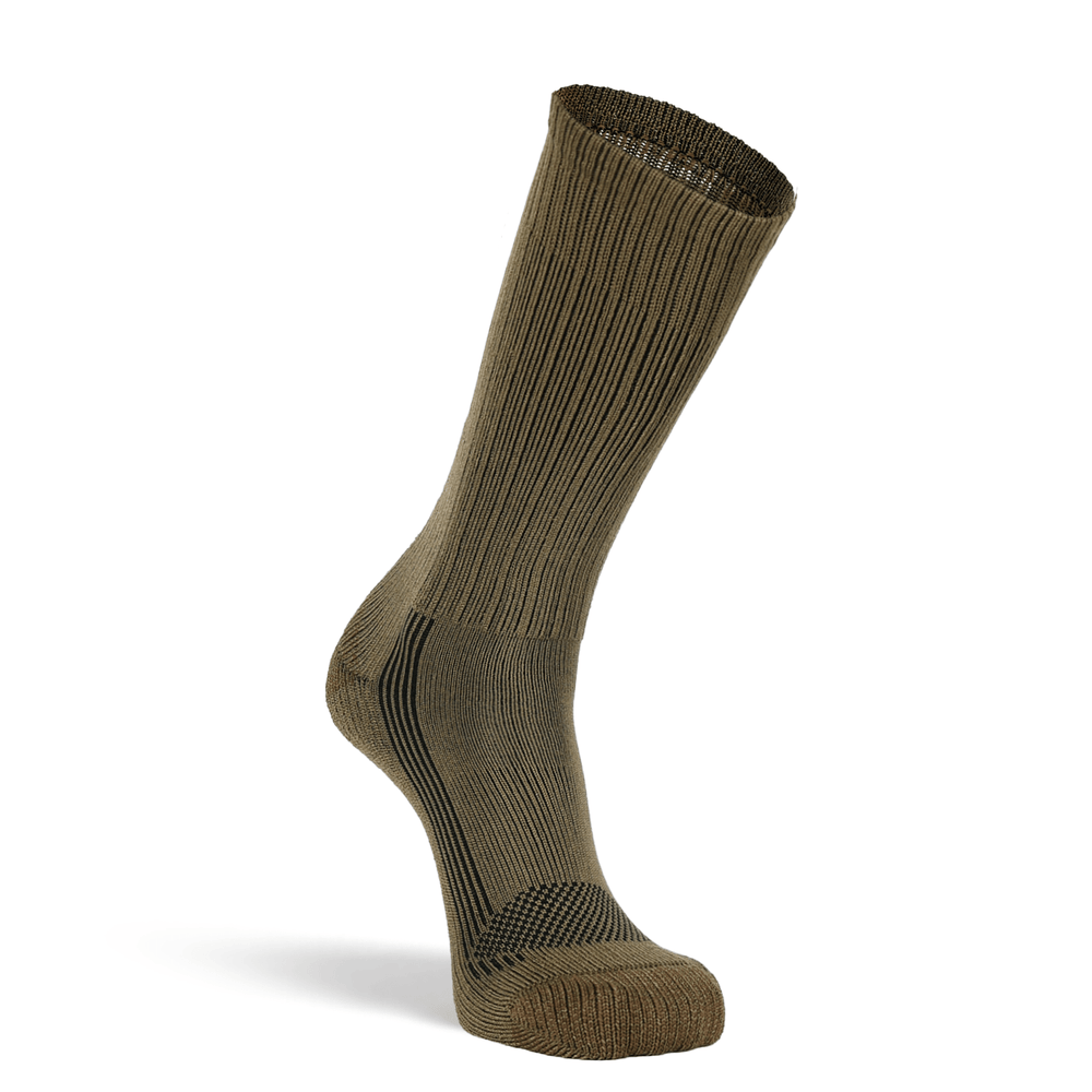 Tactical Lightweight Crew Military Sock Coyote Brown Small - Fox River