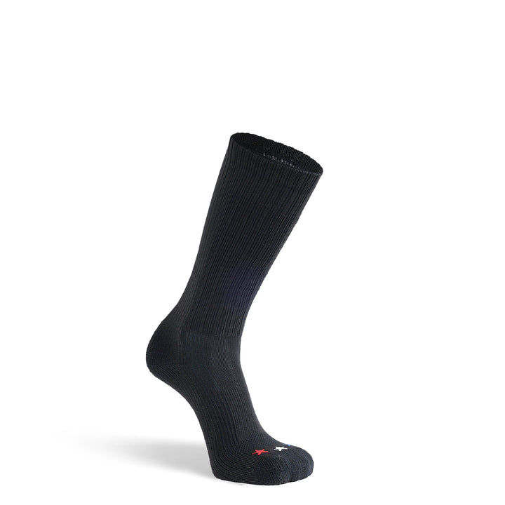 Wick Dry Maximum Americana Medium Weight Crew Military Sock Black Small - Fox River