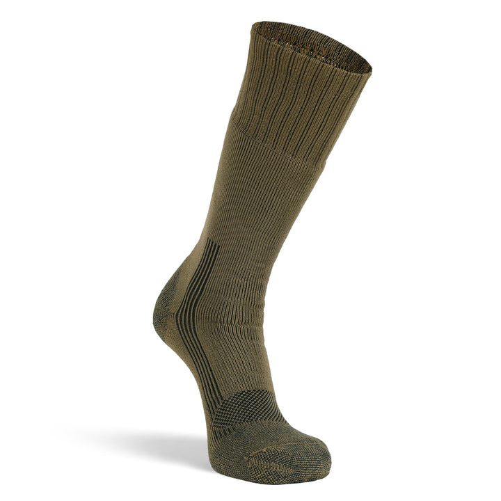 Wick Dry Maximum Heavyweight Mid-Calf Boot Military Sock Coyote Brown Small - Fox River