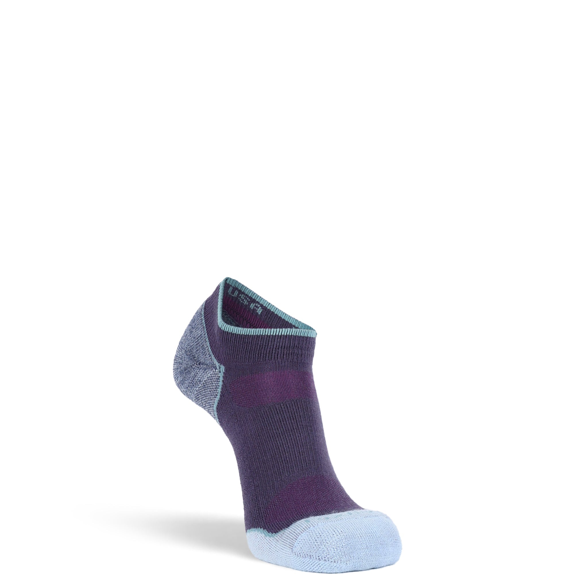 Women's Basecamp 2.0 Lightweight Ankle Hiking Sock Grape Small - Fox River