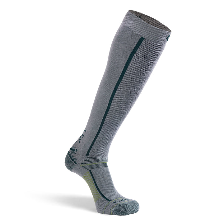 Zermatt Lightweight Over-the-Calf Ski and Snowboard Sock Grey Medium - Fox River