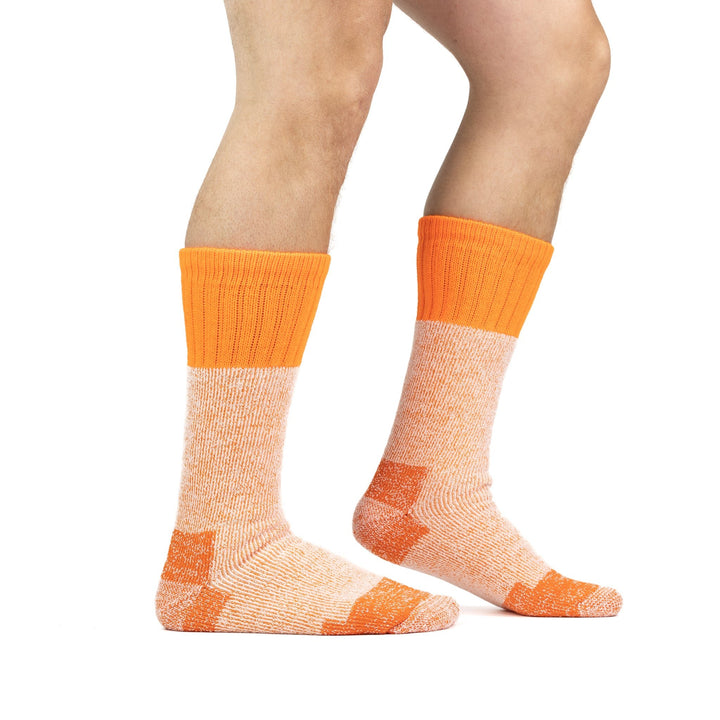 Boot &amp; Field Wick Dry Outlander Heavyweight Mid-Calf Boot Orange Medium - Fox River