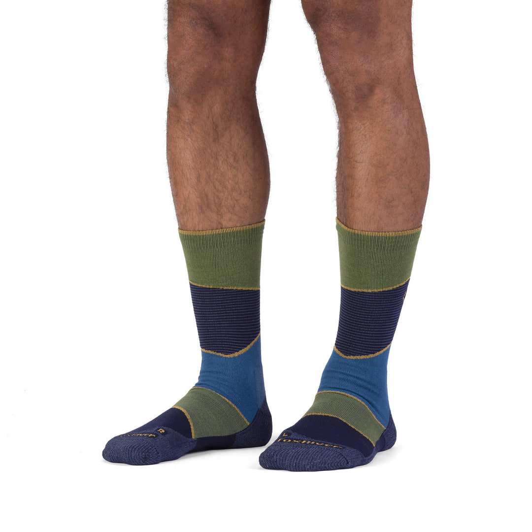 Hike Ramble Lightweight Crew Navy Medium - Fox River