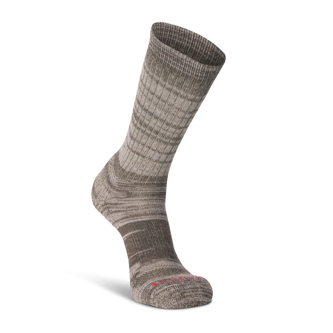 Jasper Lite Lightweight Crew Hiking Sock Brown Medium - Fox River