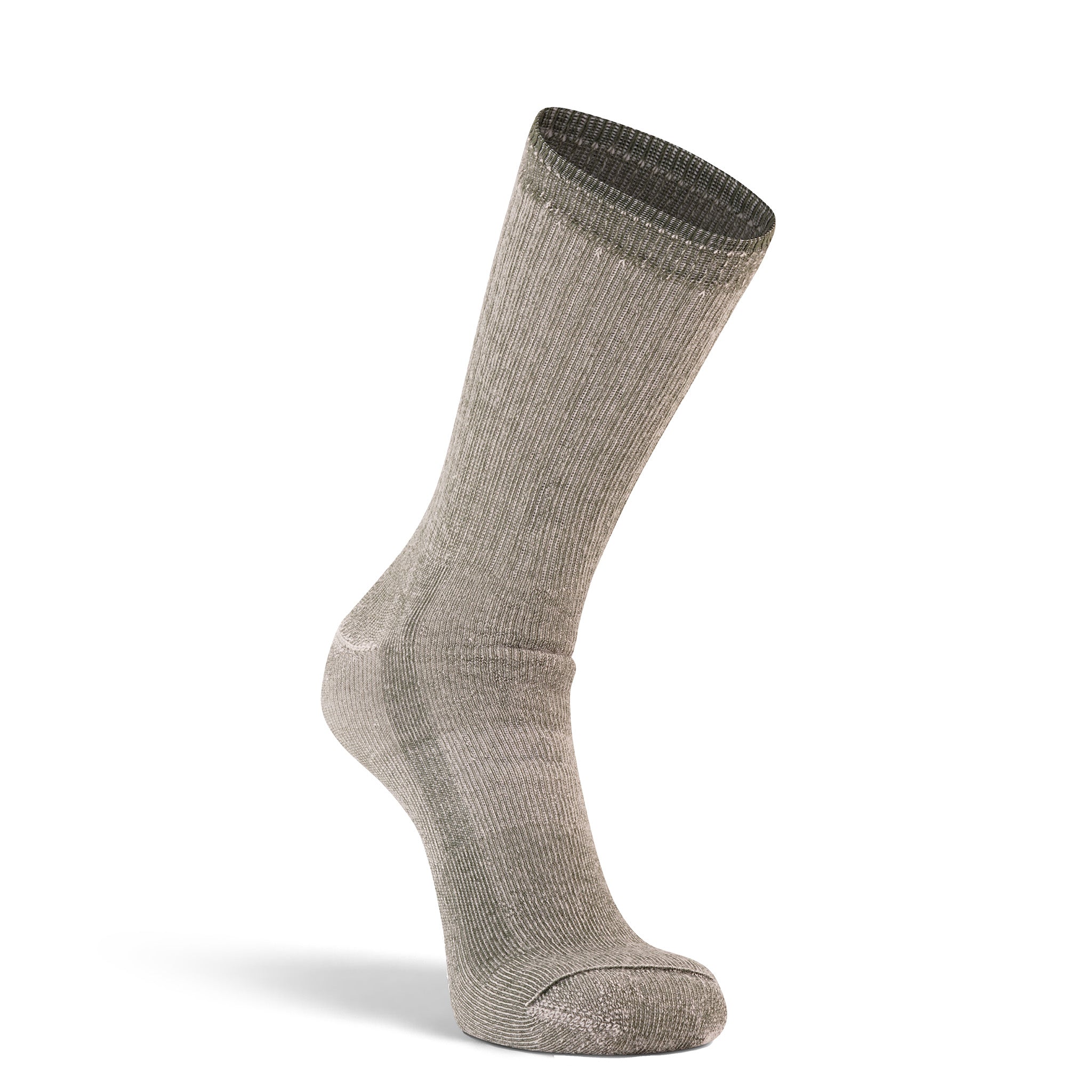Men's Trailmaster Medium Weight Crew Hiking Sock Olive Medium - Fox River
