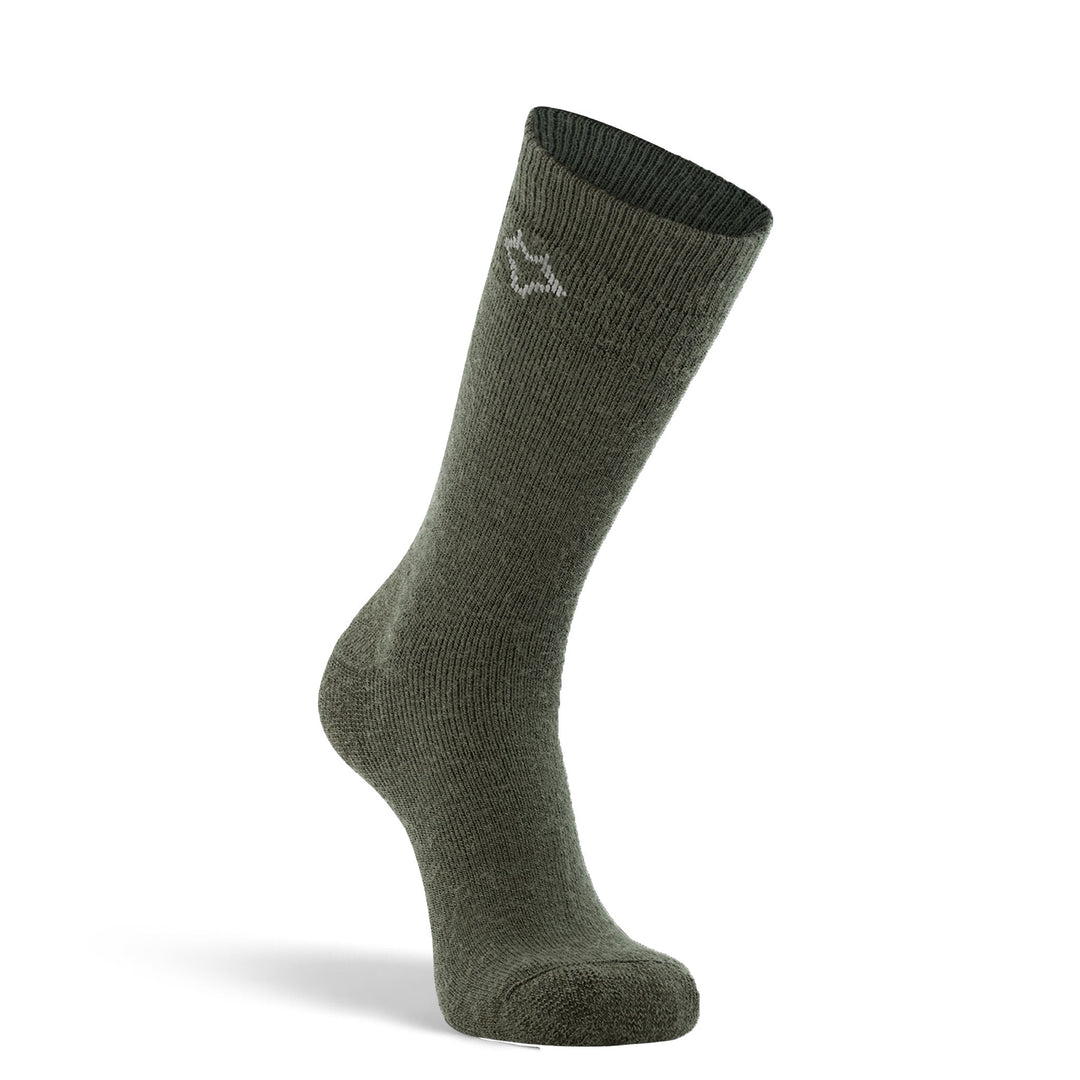 Men's Wick Dry Tramper Medium Weight Crew Hiking Sock Foliage Medium - Fox River