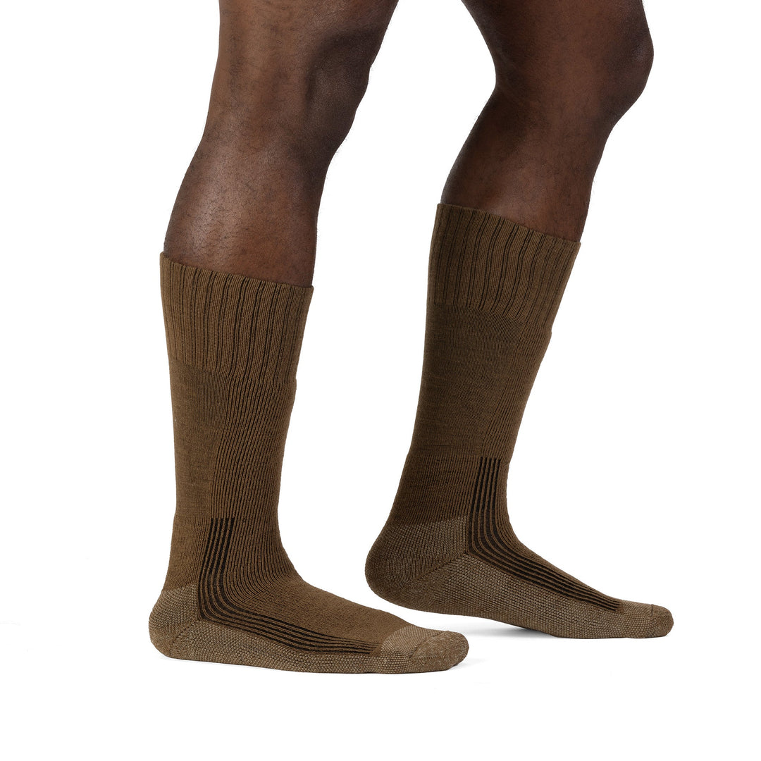 Safe to Fly Medium Weight Mid Calf X-Small Coyote Brown - Fox River