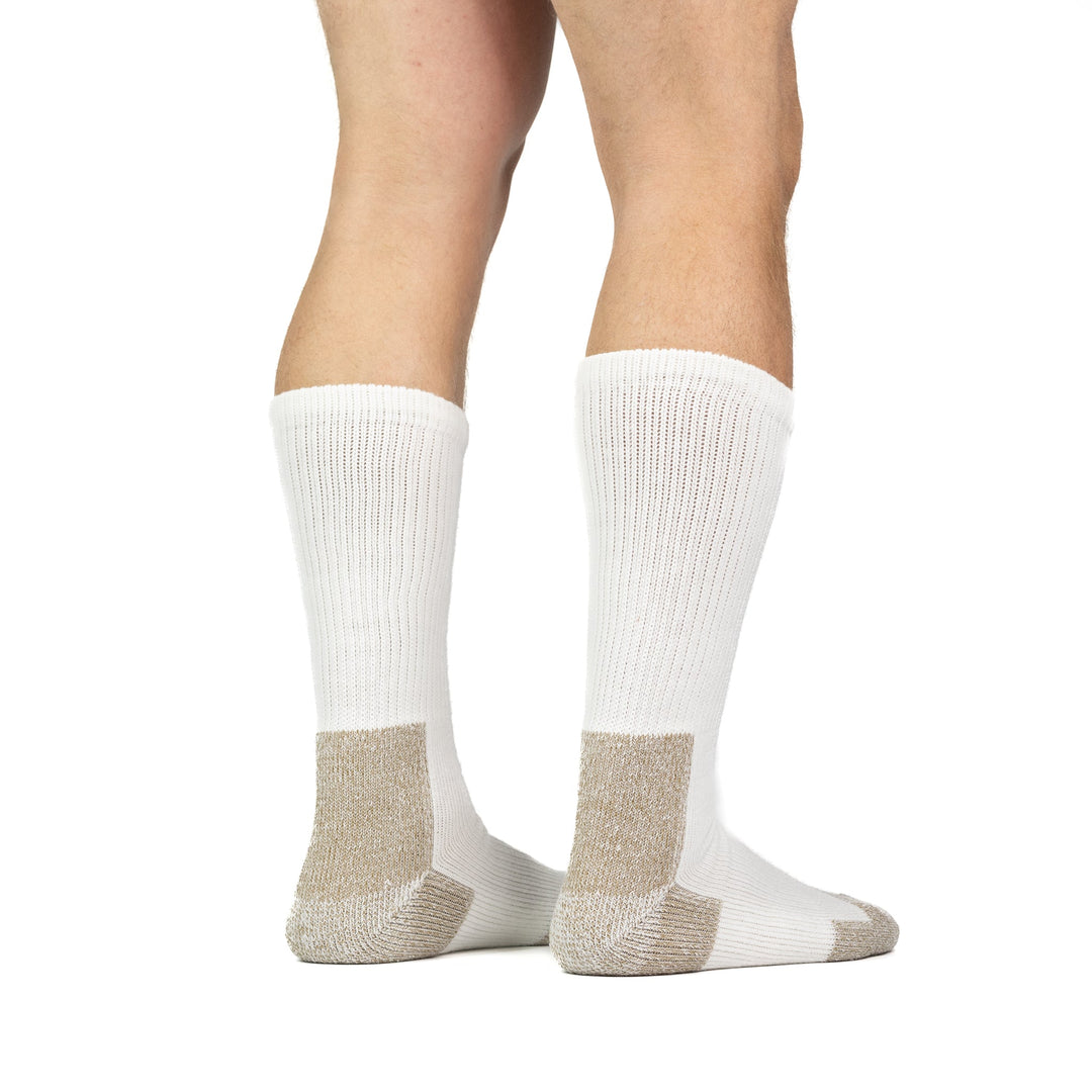 Work Steel-Toe Heavyweight Mid-Calf Boot - 2 Pack White Medium - Fox River